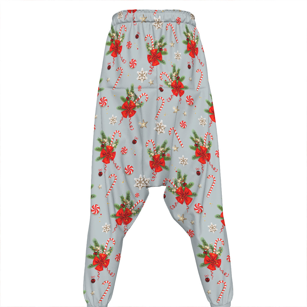Christmas Winter Holiday Pattern Print Hammer Pants