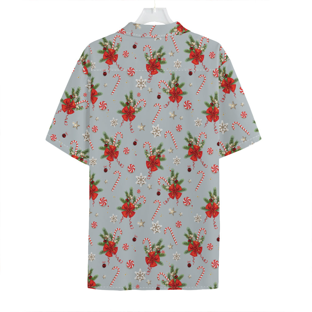 Christmas Winter Holiday Pattern Print Hawaiian Shirt