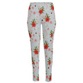 Christmas Winter Holiday Pattern Print High-Waisted Pocket Leggings