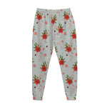 Christmas Winter Holiday Pattern Print Jogger Pants