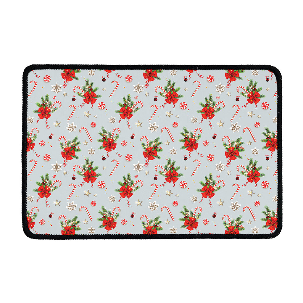 Christmas Winter Holiday Pattern Print Kitchen Mat