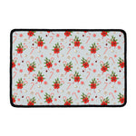 Christmas Winter Holiday Pattern Print Kitchen Mat