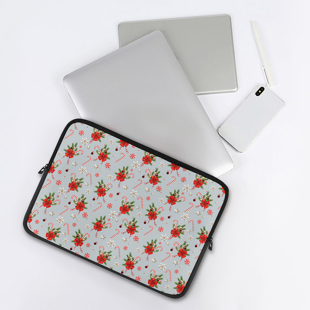 Christmas Winter Holiday Pattern Print Laptop Sleeve