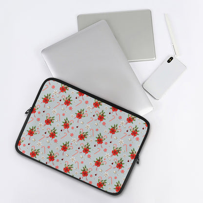 Christmas Winter Holiday Pattern Print Laptop Sleeve