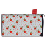 Christmas Winter Holiday Pattern Print Mailbox Cover