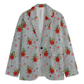 Christmas Winter Holiday Pattern Print Men's Blazer
