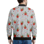 Christmas Winter Holiday Pattern Print Men's Bomber Jacket
