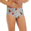 Christmas Winter Holiday Pattern Print Men's Briefs