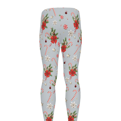 Christmas Winter Holiday Pattern Print Men's leggings