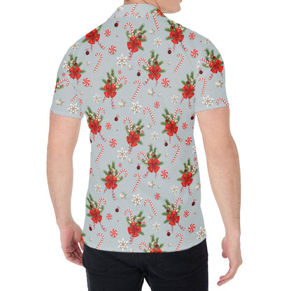 Christmas Winter Holiday Pattern Print Men's Shirt