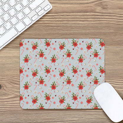 Christmas Winter Holiday Pattern Print Mouse Pad