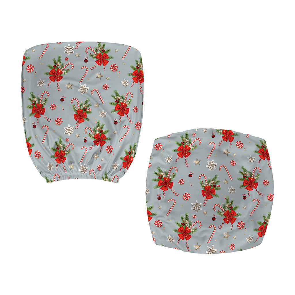 Christmas Winter Holiday Pattern Print Office Chair Cover