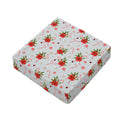 Christmas Winter Holiday Pattern Print Outdoor Seat Cushion Cover