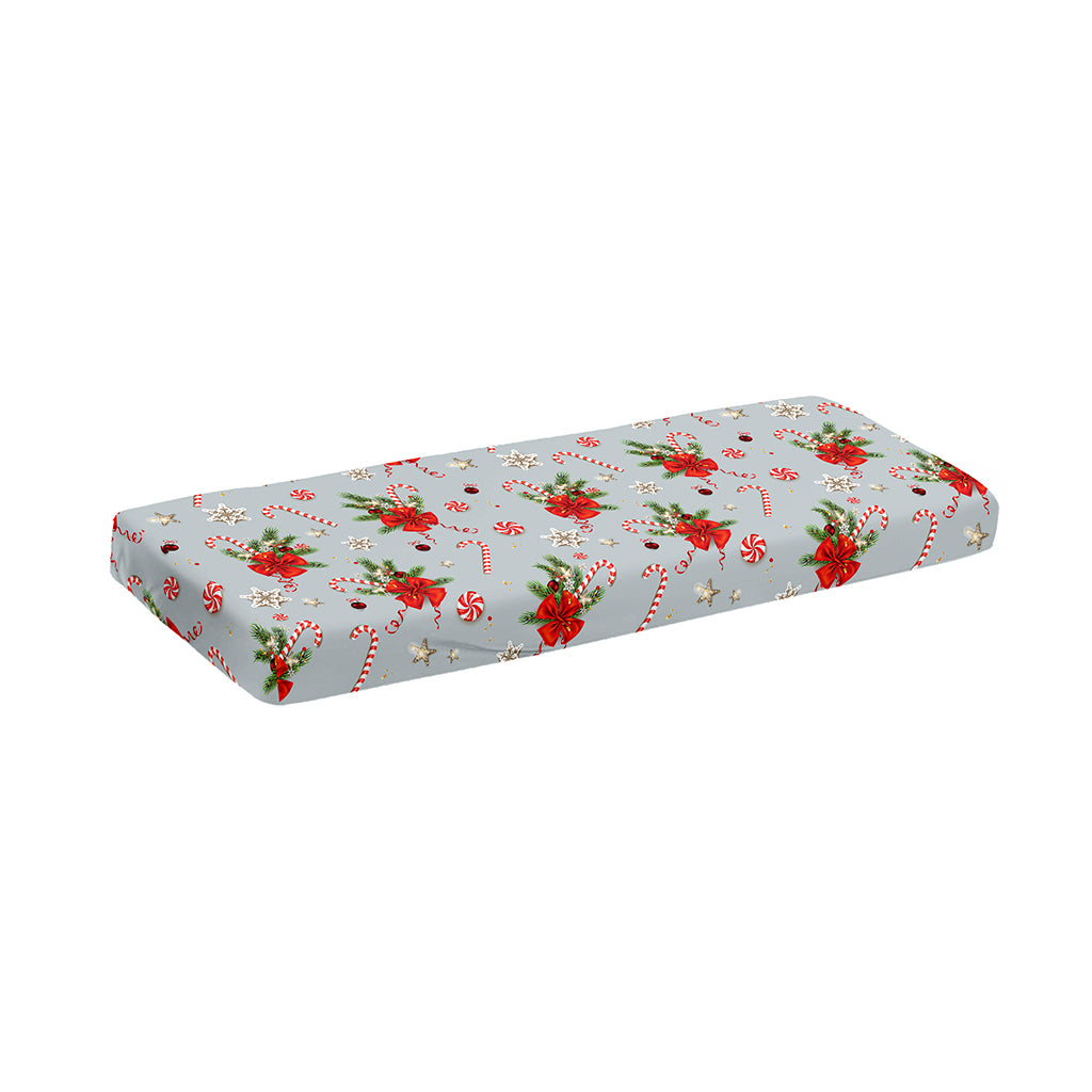 Christmas Winter Holiday Pattern Print Piano Keyboard Cover