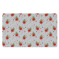 Christmas Winter Holiday Pattern Print Polyester Doormat