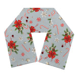 Christmas Winter Holiday Pattern Print Scarf