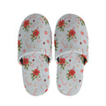 Christmas Winter Holiday Pattern Print Slippers