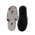 Christmas Winter Holiday Pattern Print Slippers