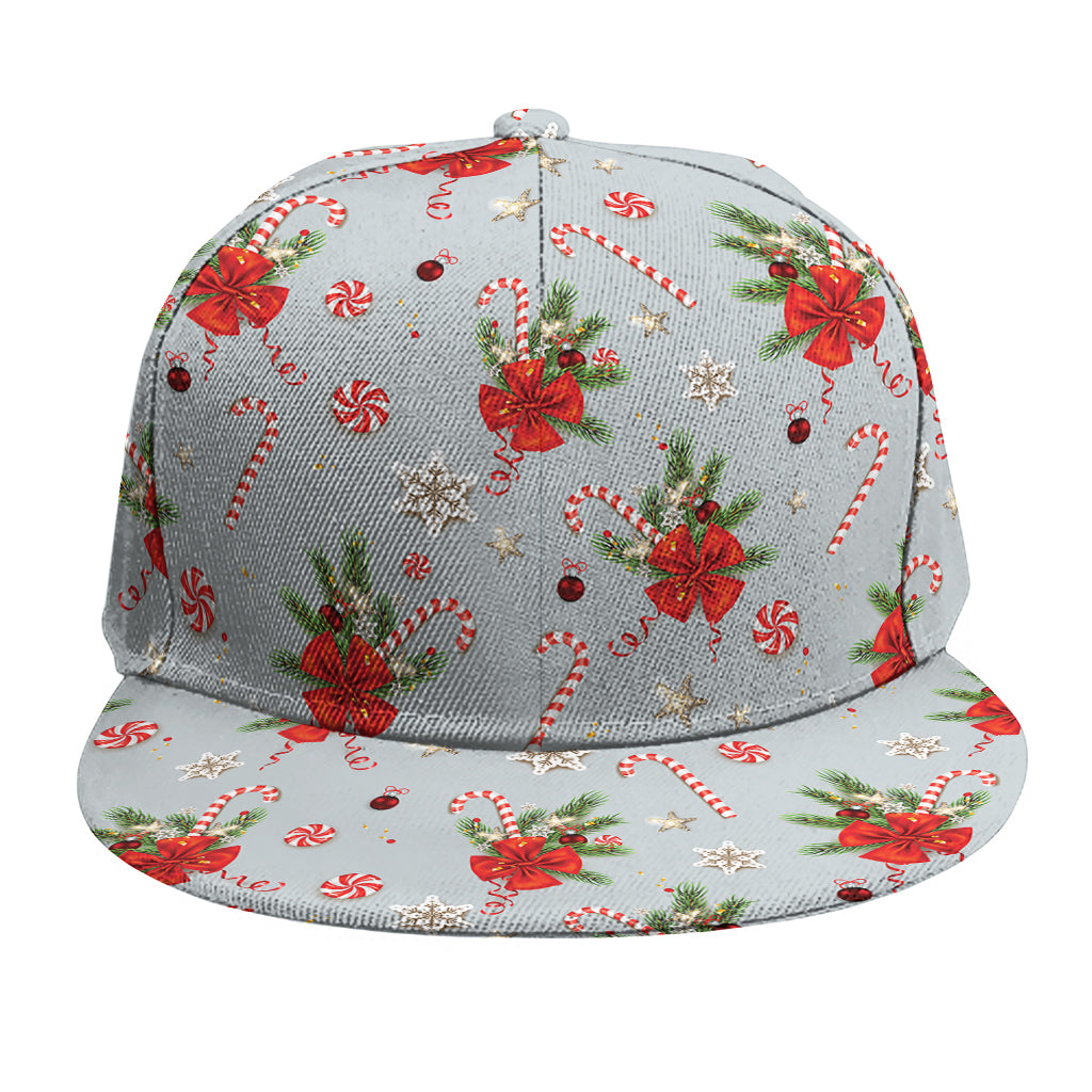 Christmas Winter Holiday Pattern Print Snapback Cap