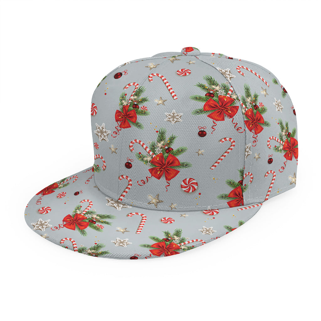 Christmas Winter Holiday Pattern Print Snapback Cap
