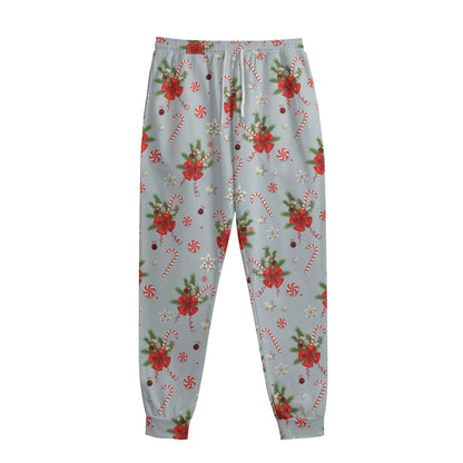 Christmas Winter Holiday Pattern Print Sweatpants