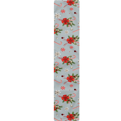 Christmas Winter Holiday Pattern Print Table Runner
