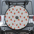 Christmas Winter Holiday Pattern Print Tire Cover With Camera Hole