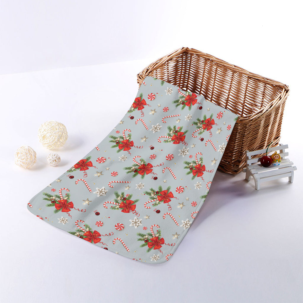 Christmas Winter Holiday Pattern Print Towel