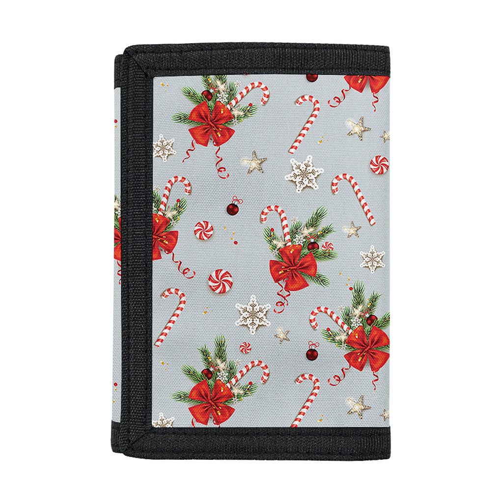 Christmas Winter Holiday Pattern Print Trifold Wallet
