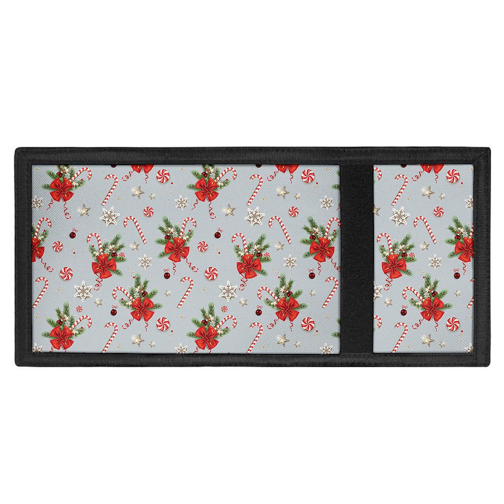 Christmas Winter Holiday Pattern Print Trifold Wallet
