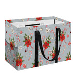 Christmas Winter Holiday Pattern Print Utility Tote Bag