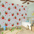 Christmas Winter Holiday Pattern Print Wall Sticker