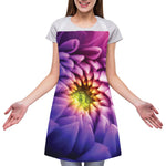 Chrysanthemum Flower Print Adjustable Apron