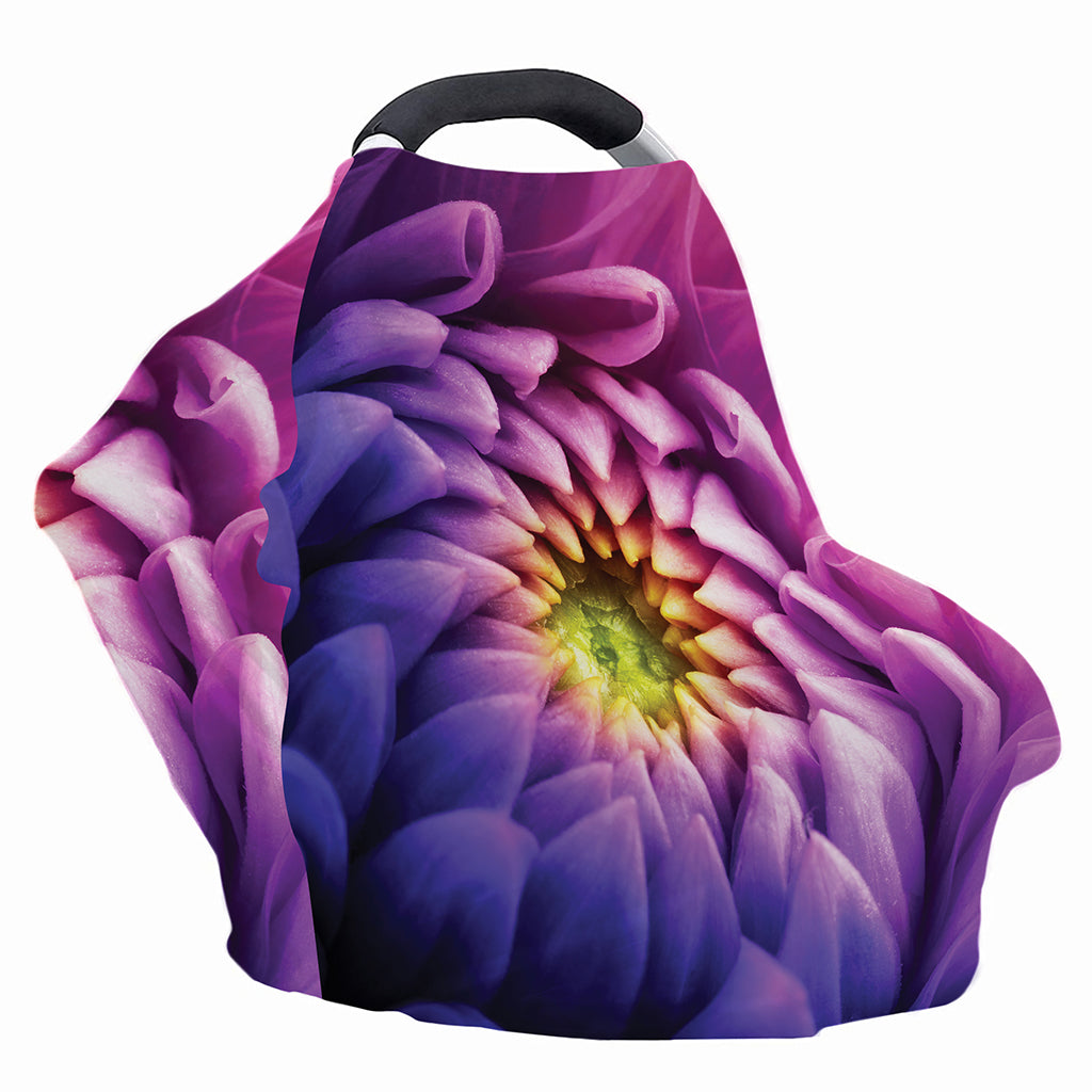 Chrysanthemum Flower Print Baby Seat Cover