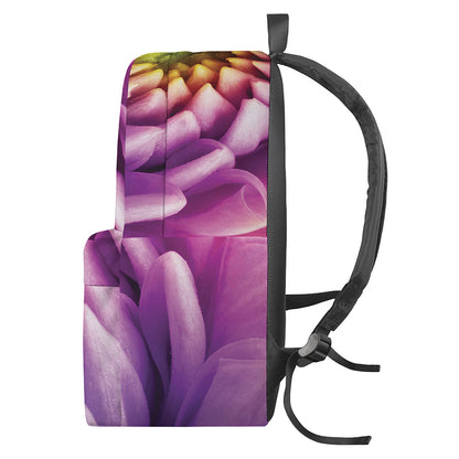 Chrysanthemum Flower Print Backpack