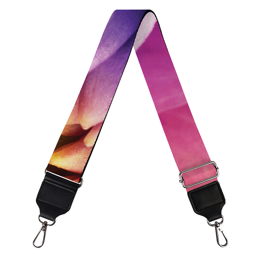 Chrysanthemum Flower Print Bag Strap