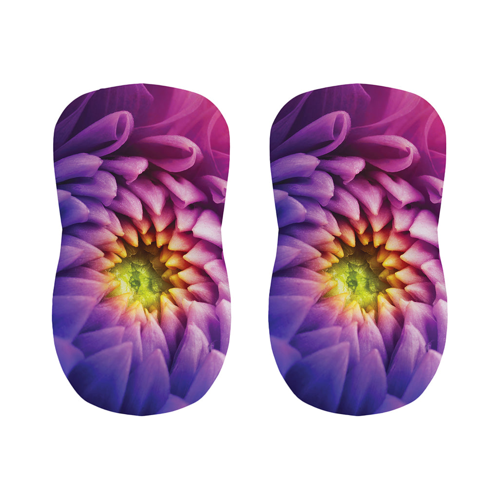 Chrysanthemum Flower Print Bar Stool Covers