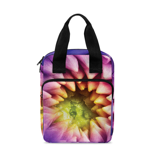 Chrysanthemum Flower Print Bible Tote Bag