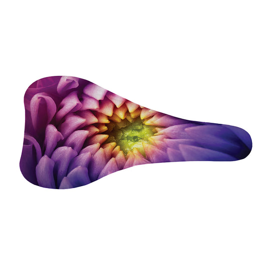 Chrysanthemum Flower Print Bicycle Seat Cover