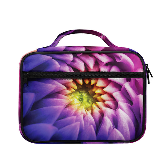 Chrysanthemum Flower Print Briefcase Bible Bag