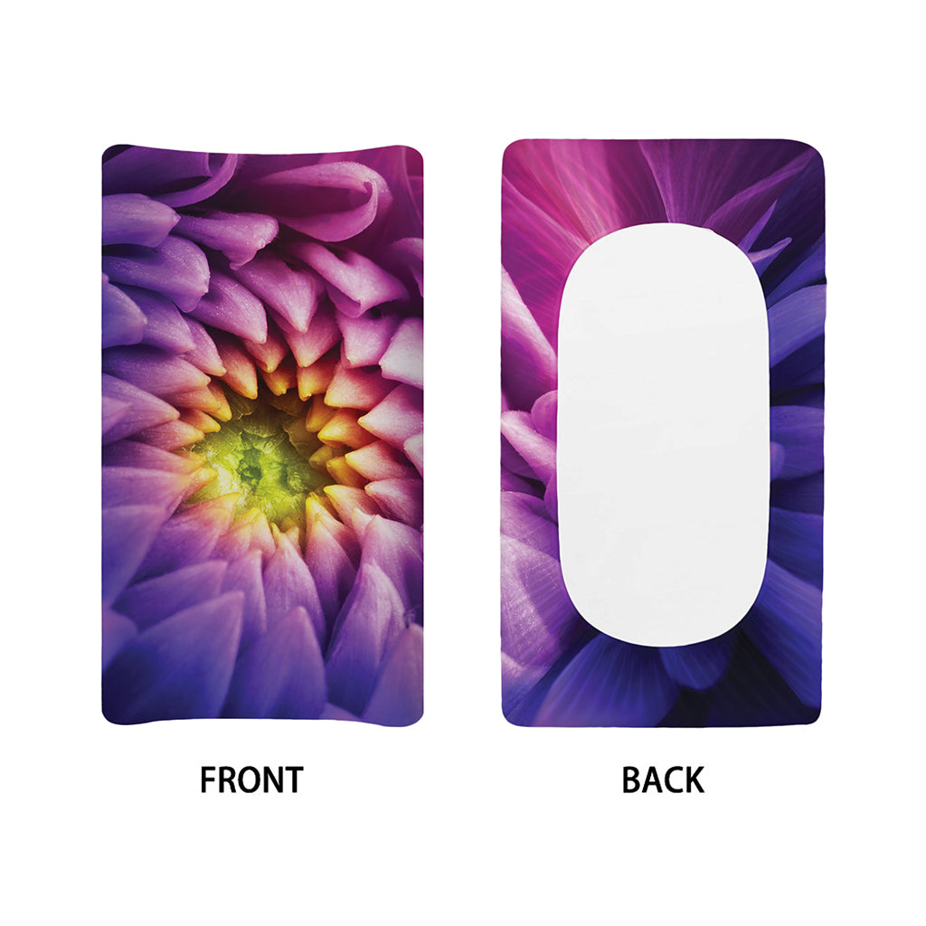 Chrysanthemum Flower Print Changing Pad Cover
