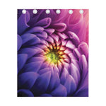 Chrysanthemum Flower Print Curtain