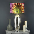 Chrysanthemum Flower Print Drum Lamp Shade