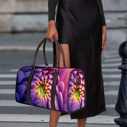 Chrysanthemum Flower Print Duffle Bag