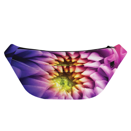 Chrysanthemum Flower Print Fanny Pack