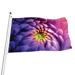 Chrysanthemum Flower Print Flag