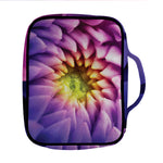 Chrysanthemum Flower Print Front Pocket Bible Bag