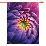 Chrysanthemum Flower Print House Flag