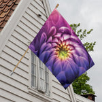 Chrysanthemum Flower Print House Flag
