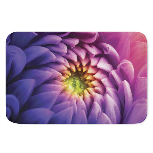 Chrysanthemum Flower Print Indoor Door Mat